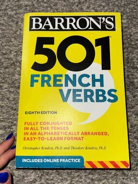Barrons 501 French Verbs